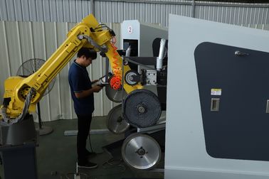 Porcellana Attrezzatura automatica di lucidatura dell'acciaio inossidabile per industria di automobile fornitore